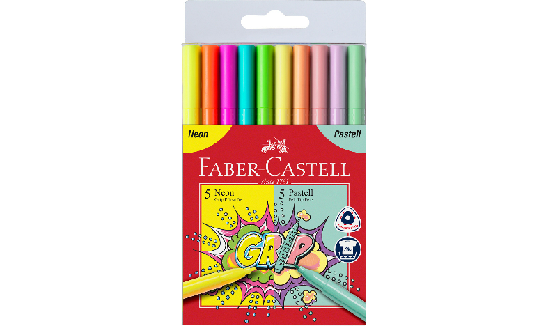 12pcs Faber Castell Fast Gel Z 0.7mm Pen – 1 Station Hub