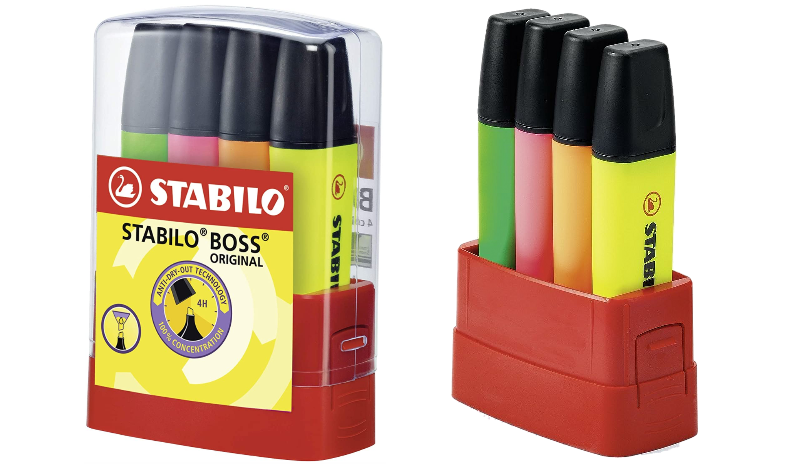STABILO Boss Original Highlighter Refill - All Colours - Box of 20