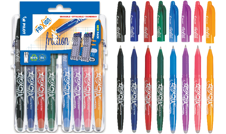 Only 17.59 usd for Pilot FriXion Erasable Rollerball Pen Medium 'Set 2 Go'  Desk Set of 8 Assorted Online at the Shop